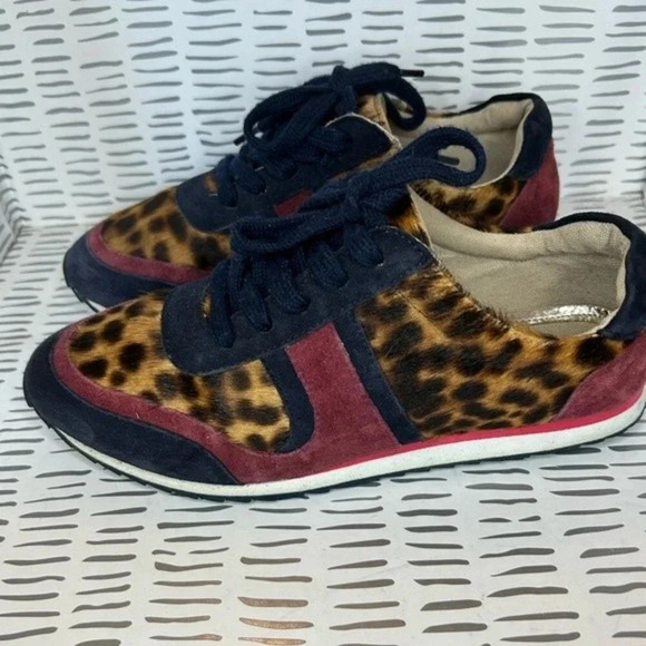 Boden Hotchpotch Leopard Trainers size EU 37‎ / US 6 - Picture 2 of 6